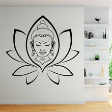 Buddha Stickers religion Wall Sticker For Living Room Decal Decor Mural Bedroom Wall Art Decals mur stickers vinyl  ph183 2024 - buy cheap