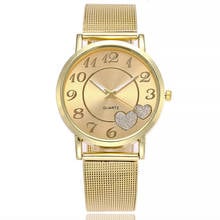 Drop Shipping Fashion Lady Love Watch Gift Watch Casual Women Steel Quartz Watch Relogio Feminino  women fashion watch 2019 2024 - buy cheap