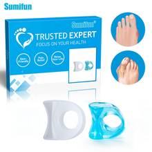 12pcs/box Silicone Toe Separator Hallux Valgus Bunion Spacers Thumb Corrector  Thumb Straightener 6pcs Blue+6pcs White K30015 2024 - buy cheap