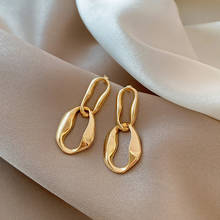 2021 new retro Hong Kong style earrings cold wind earrings temperament earrings earrings women 2024 - buy cheap