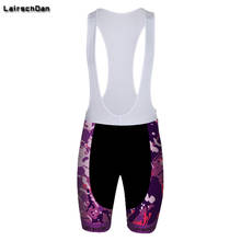 SPTGRVO-pantalones cortos con almohadilla de GEL 3D para ciclismo, Shorts de secado rápido, transpirables, acolchados, color púrpura 2024 - compra barato