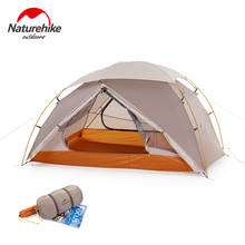Naturehike-barraca de acampamento nebulizadora ultraleve, tenda de nylon impermeável, para 1-2 pessoas, 20d, barraca com estrutura x para acampamento ao ar livre 2024 - compre barato