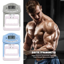 Dinamómetro electrónico Digital ajustable para entrenamiento muscular, medidor de fuerza, equipo de Fitness 2024 - compra barato