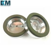 KM-ruedas de resina R1-CC4-D150/130xd (agujero), 15x10 para bordes rectos de vidrio, inglete Variable, máquina de bordes dobles 2024 - compra barato