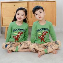 New Kids Clothing Winter Boy Girl Pijamas Children's Sleepwear Pajamas Sets Full Sleeve Tshirts+Pants Pyjamas Nightwear 3-13T 2024 - buy cheap