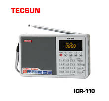 TECSUN ICR-110 FM/AM радио TF карта MP3 плеер рекордер радио портативный Радиоприемник 2024 - купить недорого