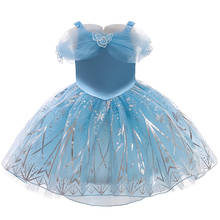 2021 Spring Summer Baby Girls Princess Dress Baby Clothes Kids Costume Birthday Party Evening Dresses Children Clothing 0-5 Age 2024 - buy cheap