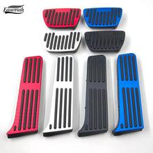 Car Styling No Drilling Aluminum Alloy Accelerator Gas Pedal Cover Brake Pedal For LEXUS ES IS ES200 ES260 ES300H 2018 AT 2024 - buy cheap