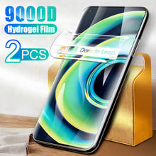 2 pçs capa completa filme de hidrogel para oppo realme q3 pro 5g proteção de tela para realmy realmeq3 q3pro 6.43 "filme não vidro 2024 - compre barato