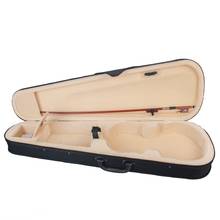 Violin Case 4/4 Size Professional Triangular Shape Violin Hard Case Yellow Inside Violin Parts 2024 - buy cheap