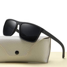 Higodoy Vintage Sports Style Polarized Sunglasses Men Black Driving Square Sunglass Shades for Women Luxury Brand Sun Glasses 2024 - buy cheap