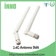 2pcs 2.4GHz Antenna WIFI SMA Male connector 3dbi Aerial 2.4g antena wi fi antenne White for Wireless wi-fi Router antenas 2024 - buy cheap