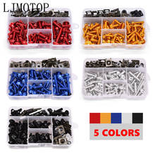 175Pcs For yamaha tmax 500 tmax500 t max 500 TMAX 530 2001-2019 Motorcycle Fairing Bolts Nuts Kit Body Fastener Clips Screw M6 2024 - buy cheap