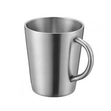 HOT SALES!!! Double-layer Water Cup Stainless Steel Beer Mug Heat Insulation Home Drinkware Wholesales Dropshipping New Arrival 2024 - buy cheap