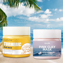 Máscara de lama facial feminina 240g, mistura de produtos, máscara de argila rosa, clareamento nutritivo, limpador de poros antirrugas, cuidados com a pele 2024 - compre barato