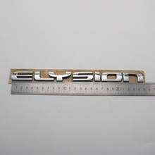 For Honda Elysion Emblem Sticker 3D Letter Chrome Silver Rear Trunk Car Logo Badge Nameplate Decal 2024 - buy cheap