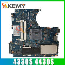 Материнская плата AKemy для ноутбука HP Probook 4330S 4430S HM65, материнская плата 646326-001 6050A2465101-MB-A02 DDR3 2024 - купить недорого