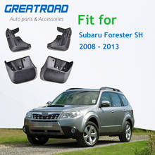 Conjunto de guardabarros de coche para Subaru Forester SH 2008 de 2009 - 2013 Mudflaps Splash guardias barro guardabarros delantero trasero 2010, 2012 2024 - compra barato