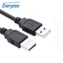 Everycom-Cable de extensión USB A macho de alta velocidad, accesorios para Cable USB 2,0, 1m, adaptador de audio 2024 - compra barato