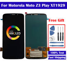 Pantalla LCD para Moto Z3 Play XT1929, montaje de digitalizador táctil, envío gratis 2024 - compra barato