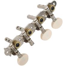 Hot HG-Machines Tuners Pegs Tuning Key with White Pearl Knobs 4L+4R for Mandolin 2024 - buy cheap