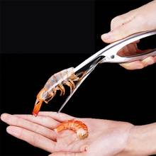 shrimp deveiners peeler Stainless Steel Shrimp Prawn Peeler Seafood Peeling Device Machine Knife Creative Kitchen Cooking Tools 2024 - buy cheap