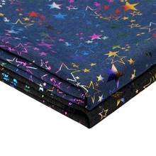 Джинсовая ткань XUGAR 45*145 см, цветной лист с принтом в виде пентаграммы, товары для рукоделия «сделай сам», материалы для шитья одежды, домашний текстиль 2024 - купить недорого