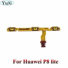 YuXi Протестировано включение питания выключение громкость вверх-вниз Кнопка ключ гибкий кабель для Huawei P8 Lite ALE-L21 запасные части для ремонта 2024 - купить недорого