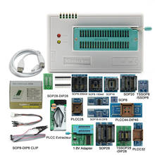 XGECU-programador Universal Minipro TL866II Plus, nuevo, 100% Original, 17 adaptadores y Clip de prueba, programador de alta velocidad PIC Bios 2024 - compra barato
