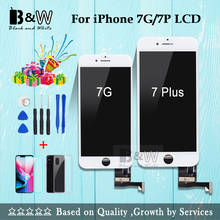 Tela lcd para iphone 7, 7p, 3d, sensível ao toque, qualidade aaa +++, frete grátis 2024 - compre barato