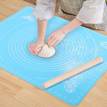 NICEYARD 50*40cm Silicone Baking Mat Kneading Dough Pad Non-Stick Cake Pastry Rolling Mats Table Sheet Kitchen Tool 2024 - buy cheap