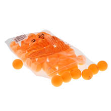 Bolas de tênis de mesa magideal 50 peças, premium 3 estrelas 40mm, bolas de treinamento avançado, bola branca laranja 2024 - compre barato