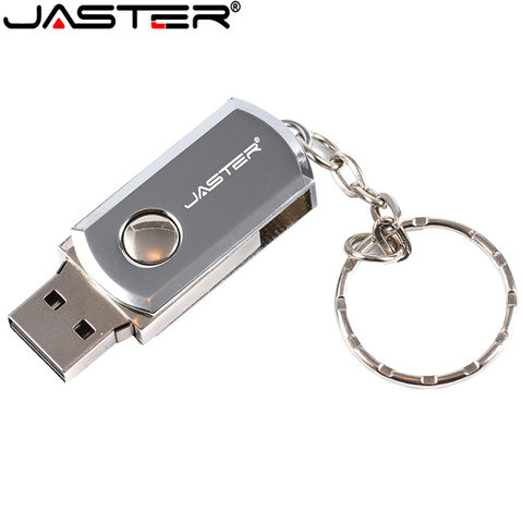 High Speed USB 2.0 JASTER USB Flash Drive 4GB 16GB 32GB 8GB 64GB 128GB Pen Drive Stainless Steel USB Memory Stick Pendrive 2022 - buy cheap