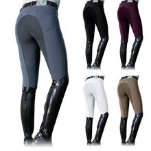 Women Pants Trousers Solid Color Elastic High Waist Skinny Pencil Pants for Women Sports Fitness Equestrian Pants Female Pants 2024 - buy cheap