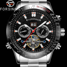 FORSINING Tourbillon Automatic Mechanical Men Wristwatch Military Sport Male Clock Top Brand Luxury Auto Date Week Man Watch 589 2024 - buy cheap