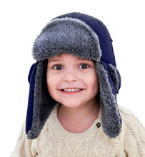 Conecttyle gorro infantil para inverno, gorro em malha macia fofo quente para crianças meninos meninas chapéu de caveira de neve 2024 - compre barato