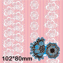 Cutting Dies  Flower  DIY Scrap Booking Photo Album Embossing Paper Cards  102*80mm 2024 - buy cheap