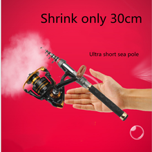 1.3m---2.4m Carbon Fiber Telescopic Fishing Rod Sea Fishing Rod Rocky Fishing Rod Ultra-short Ultra-light Ultra-portable 2024 - buy cheap