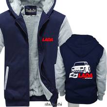 shubuzhi winter Men'S Brand thick jacket Lada VFTS Autosport Rally White or Gray hoodie wrc 2105 2107 WRC sbz3486 2024 - buy cheap