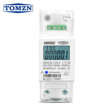 5(65)A 220V 230V 50HZ 60HZ voltage current DDS238-2 ZN/S single phase Din rail KWH Watt hour energy meter with RS485 MODBUS-RUT 2024 - buy cheap