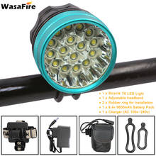 WasaFire Super Bright 40000 Lumens 16* T6 LED Bicycle Light Front Headlight Running Head Lamp Safety Night Cycling Lights 2024 - buy cheap