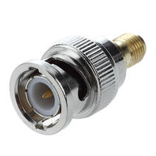 High Quality BNC Male To SMA Female RF Coaxial Coax Adapter Connector Converter Plug 2024 - buy cheap
