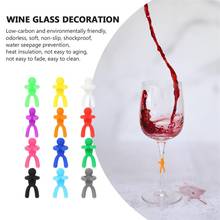 12Pcs Drink Markers Wine Glass Tags Drink Charms Cocktail Picks The Mark Of Red Wine Cup (Assorted Color) 2024 - buy cheap