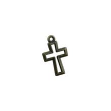 200Pcs  Zinc Alloy Antique Bronze Hollow Cross Charm Pendants 10.5mm x15mm  Jewelry DIY Fit Bracelets Necklace Earrings A-325 2024 - buy cheap