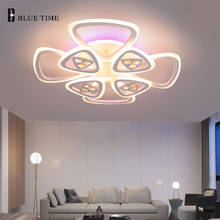 Светодиодная люстра с поверхностным креплением, современный потолочный светильник для гостиной, спальни, комнатное освещение, белый свет 2024 - купить недорого