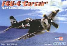 1:72 Второй мировой войны США F4U-4 пиратского Истребитель Военный Самолет авиации армии сборка модель игрушка 2024 - купить недорого