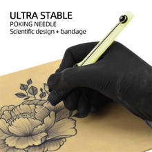 Hand Poke Pen Tattoo Kit Poke Pen Bandage Needles DIY Tattoo Supplies Kit 2024 - buy cheap
