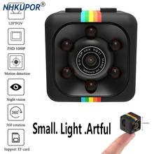 Mini câmera hd 1080p visão noturna camcorder detecção de movimento do carro dvr micro câmera esporte dv vídeo ultra pequeno cam 2024 - compre barato