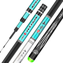 3.9/4.5/5.4/6.3/7.2m Fishing Rod Hand Rod Vara De Pesca Carbon Super Light Super Fishing Sticks Spinning Pole Fishing Gear 2024 - buy cheap