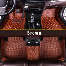 Custom Leather Car Floor Mats For Ford Explorer V 7seat 2006 2007 2008 2009-2015 Carpet Mats Auto Parts Interior Accessories 2024 - buy cheap